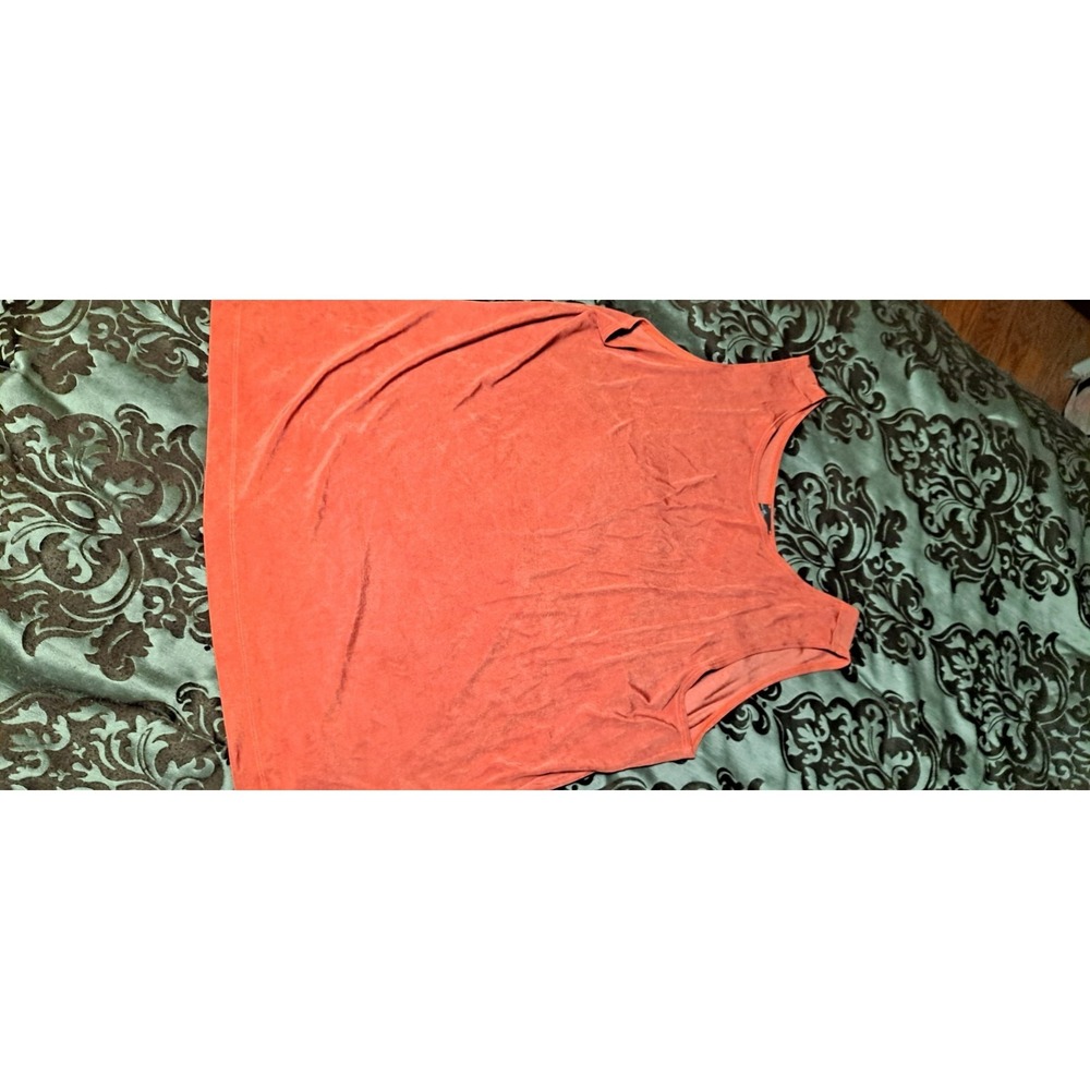 Chico's Orange Travelers Tank Size 3